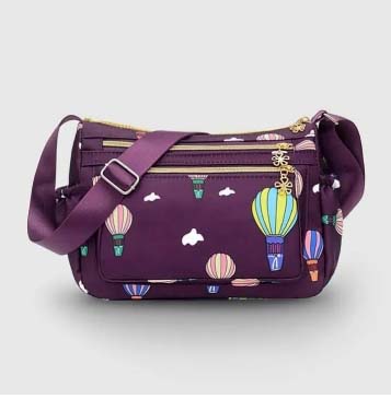 Nylon Women Messenger Bag Waterproof Shoulder Crossbody Handbag for Teen Girls Designer High Quality 29x12x28cm